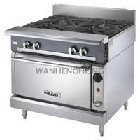 狼牌 WOLF 高效能四頭燃氣爐連烤爐 V4B36S