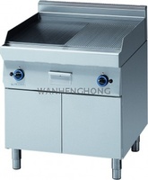 無敵牌 MODULAR 800MM電半坑扒爐連櫃座 90/80FTRE