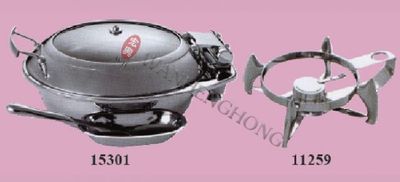 泰嘉牌(Tiger)新概念圓型自助餐爐連脚架 15301