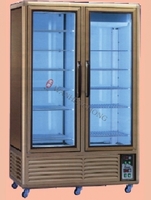 特快高牌(Tecfrigo) 雙掩門陳列半高溫-半低溫雪櫃 ECO DISPLAY 800 GBT-GS