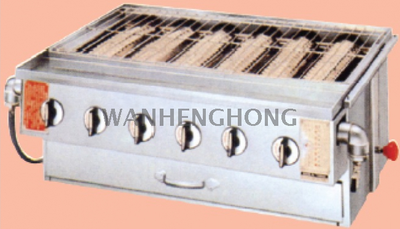 華勒牌 BAO DING 經濟型液化氣日式底火燒烤爐 BWS-6D